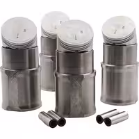 بوش پیستون تیپ 2 و 3 پژو 206 با گژن پین دینا پارت کد 1602091