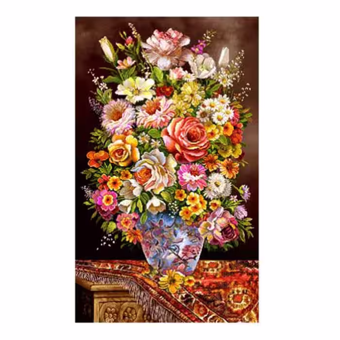 طرح گل وگلدان کد 25285