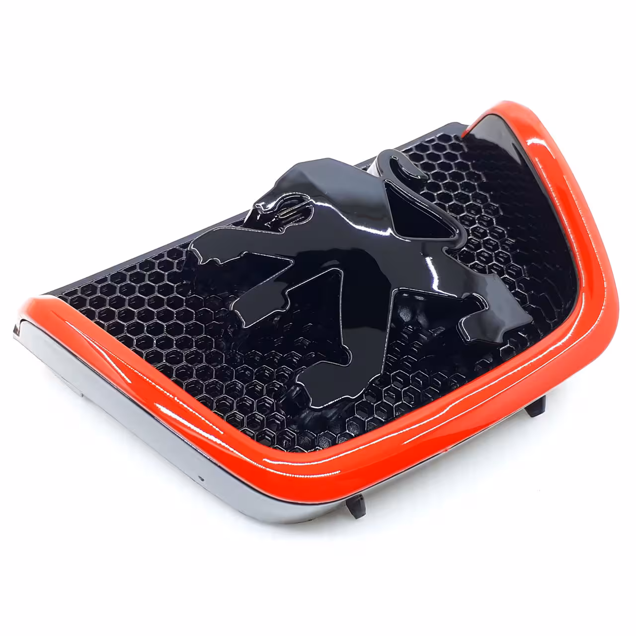 آرم جلو پنجره خودرو  پژو 206 قرمز مشکی