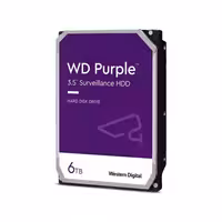هارد دیسک وسترن دیجیتال مدل WD64PURZ Purple ظرفیت 6 ترابایت