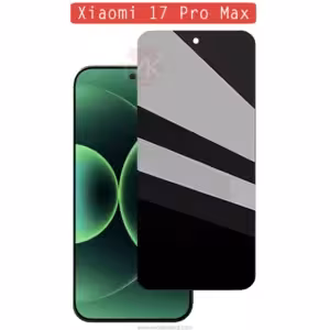محافظ صفحه پرایوسی Privacy Screen Protector Glass | Xiaomi 17 Pro Max