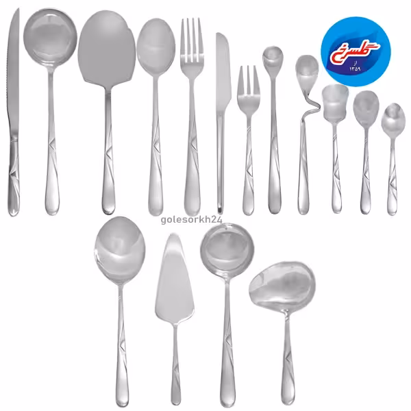 سرویس قاشق و چنگال اس جی 143پارچه مدل 264