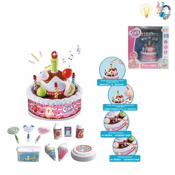 اسباب بازی کیک موزیکال تولد