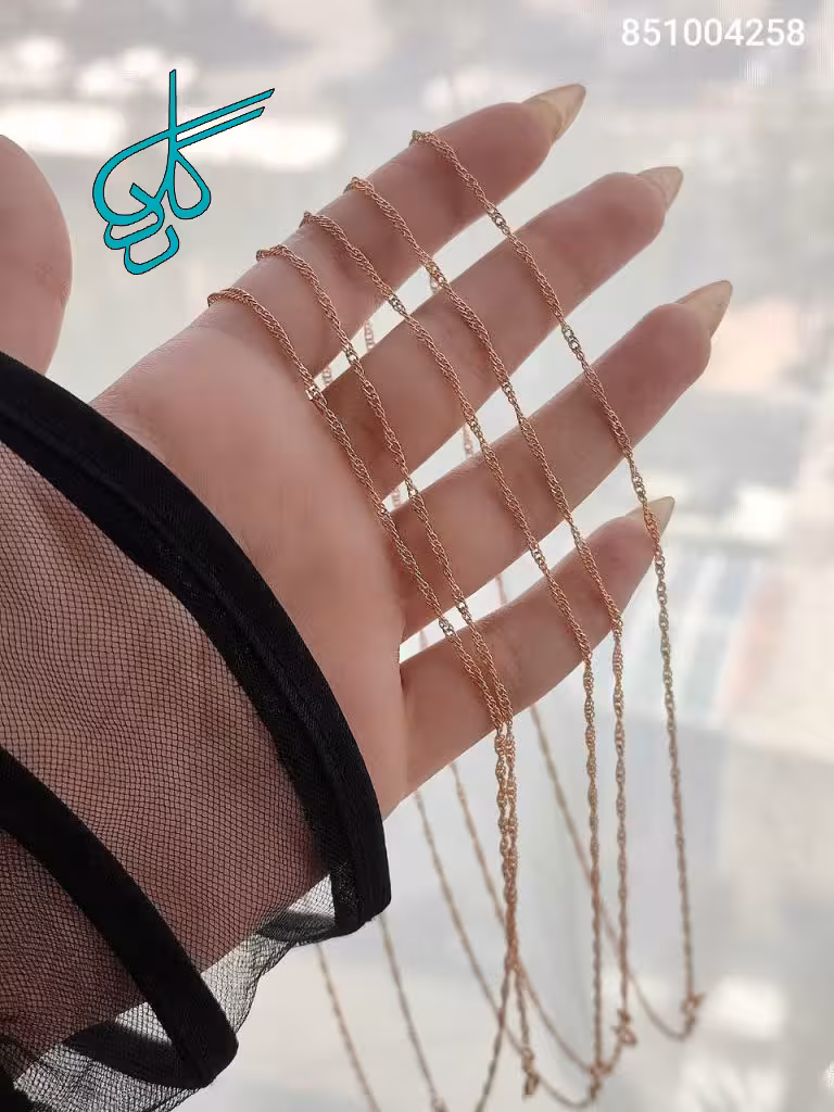 خرید زنجیر مارک ژوپینگ طول 45 سانتیمتر کیفیت عالی رنگ ثابت کد 1415212 - ردگل