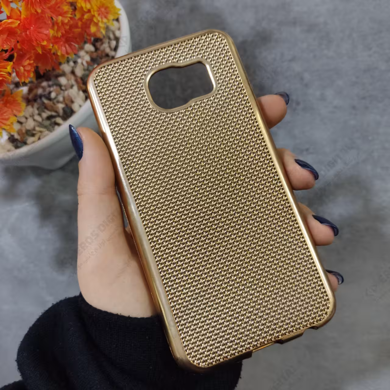 قاب گوشی Samsung Galaxy S6 ژله ای پشت بافت