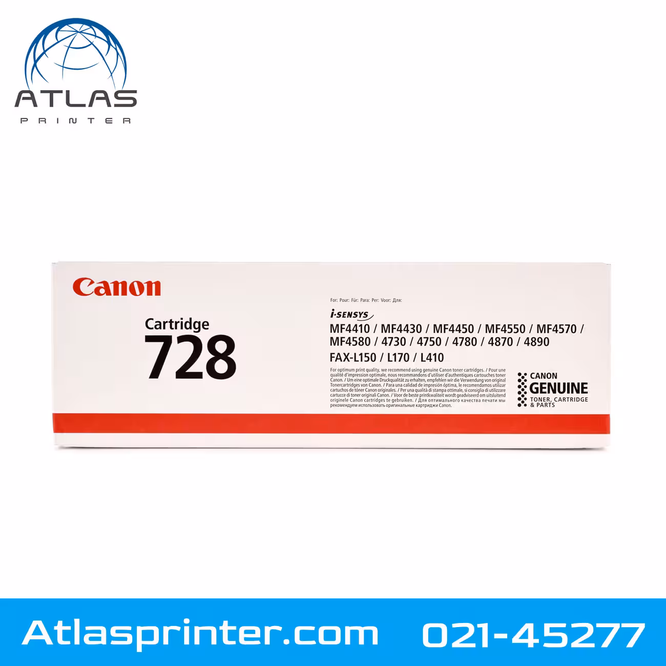 کارتریج تونر کانن مشکی مدل Canon 728 Toner