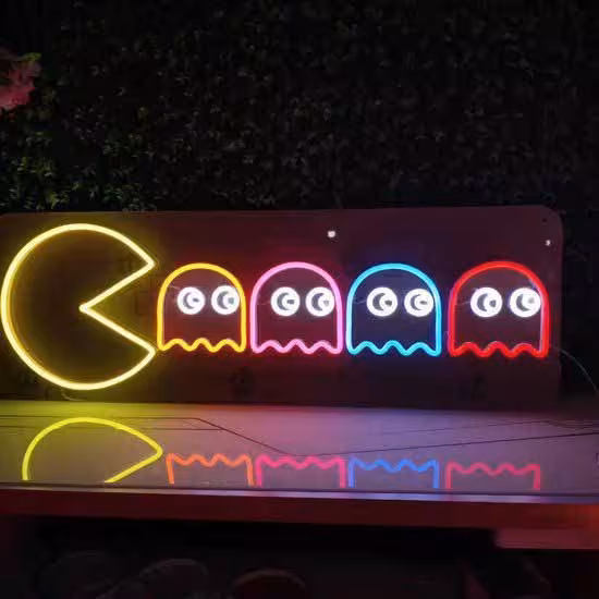 چراغ نئونی پک من LED Neon