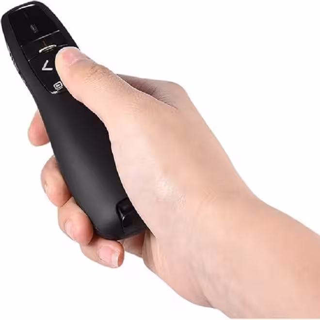 پرزنتر و اشاره گر لیزری بی سیم SKEIDO R400 2.4G Hz