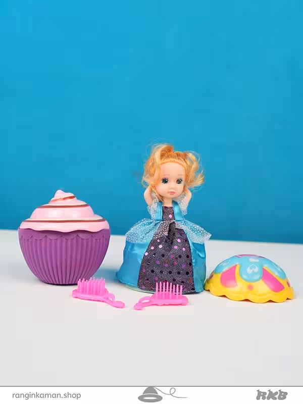 اسباب بازی عروسک کاپ کیک کدCupcake toy 2345