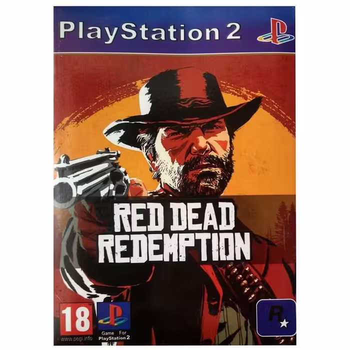 بازی Red Dead Redemption مخصوص PS2