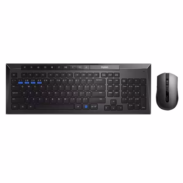 کیبورد و ماوس بیسیم رپو مدل 8200G