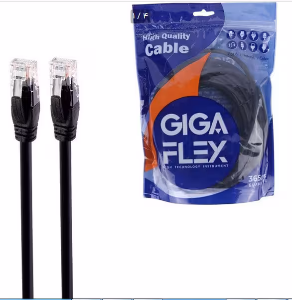 کابل شبکه Cat 6 گیگا فلکس (Giga Flex) طول 25 متر