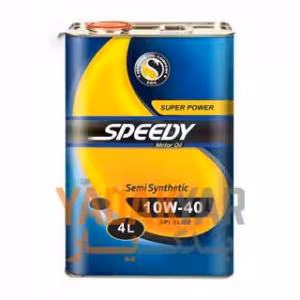 روغن موتور  10W40 اسپیدی سوپر پاور نیمه سنتتیک 4 لیتر