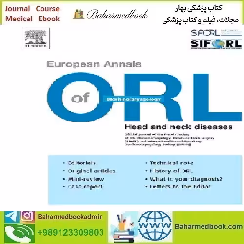European Annals of Otorhinolaryngology Head and Neck Disease