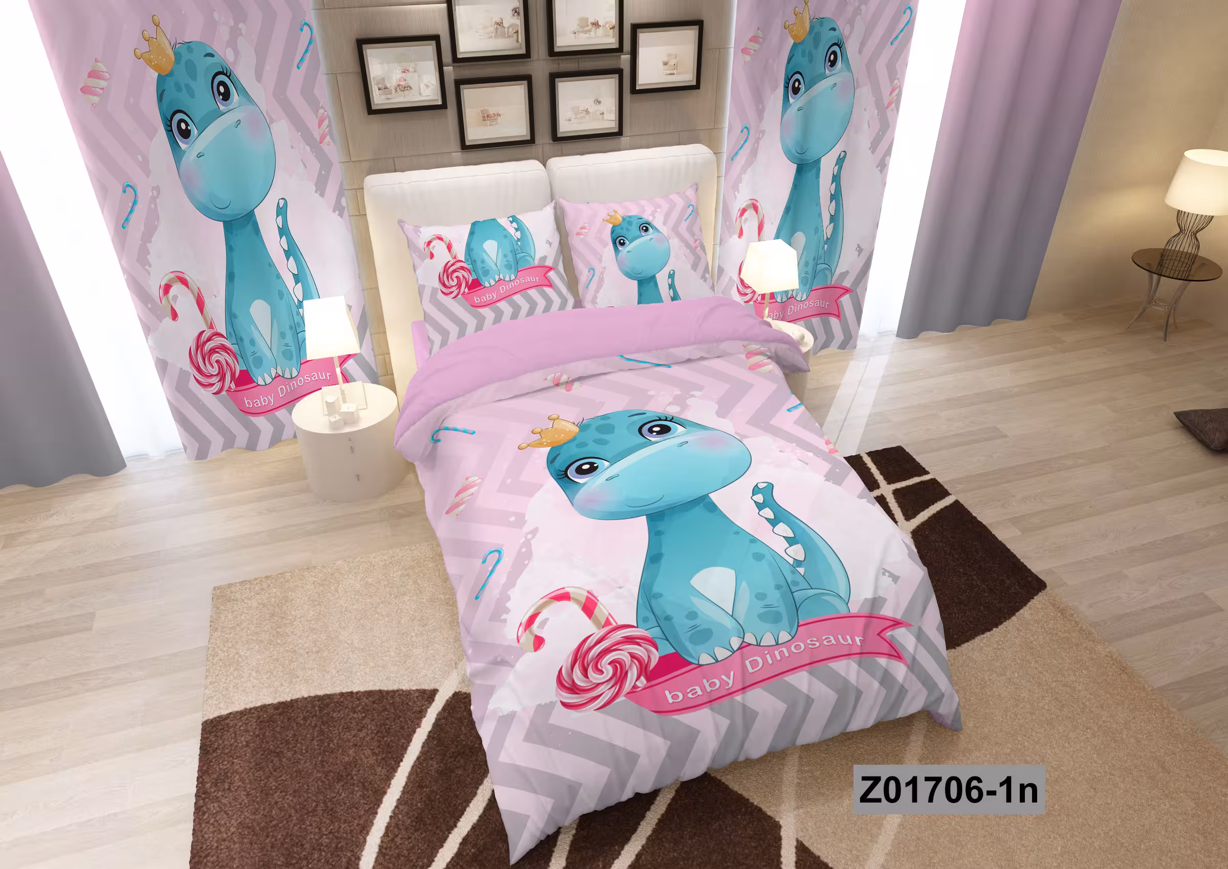 لحاف روتختی تنسل سه بعدی (3D) کالای خواب متین کد 1706
