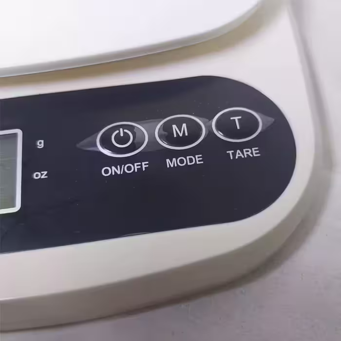 ترازو آشپزخانه دیجیتال مدل HC-188  حداکثر ظرفیت قابل اندازه‌گیری 10 کیلوگرم با دقت اندازه‌گیری 1 گرم