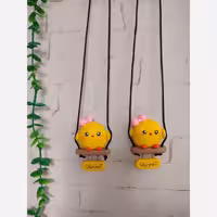 آویزماشین طرح جوجه عصبانی پشت چاقو | amazonchi