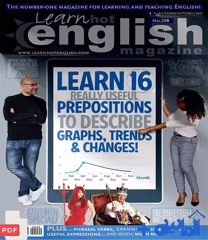 دانلود PDF مجله انگلیسی Learn hot english شماره 269 (اورجینال)