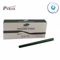 استنس سبز لوله‌ای پیراکس Pyrax Green Tracing Sticks