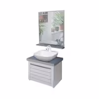 ست کابینت و روشویی به همراه آینه کد سلنا