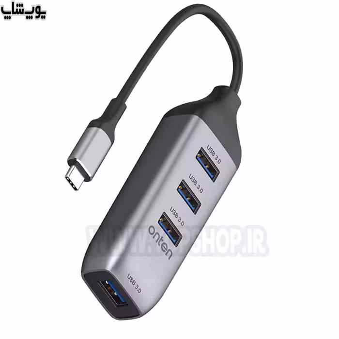 مبدل Type-C به 4USB 3.0 اونتن مدل OTN-95118U