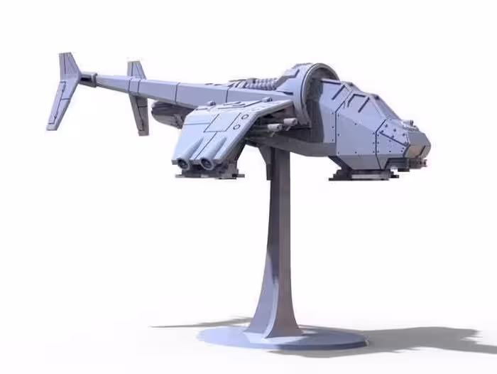 مدل سه بعدی هلیکوپتر جنگی (stl)