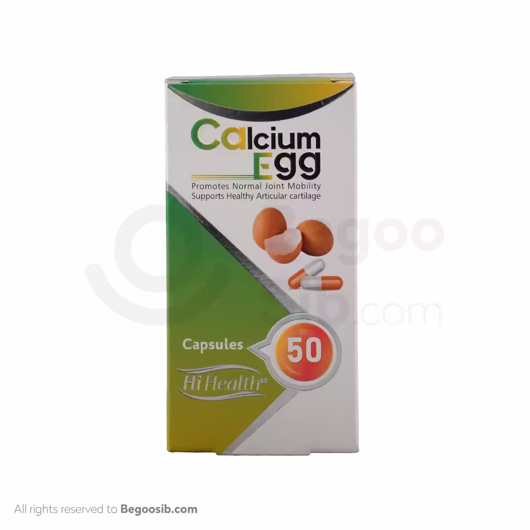 کپسول کلسیم اگ ‌های هلث 50 عددی