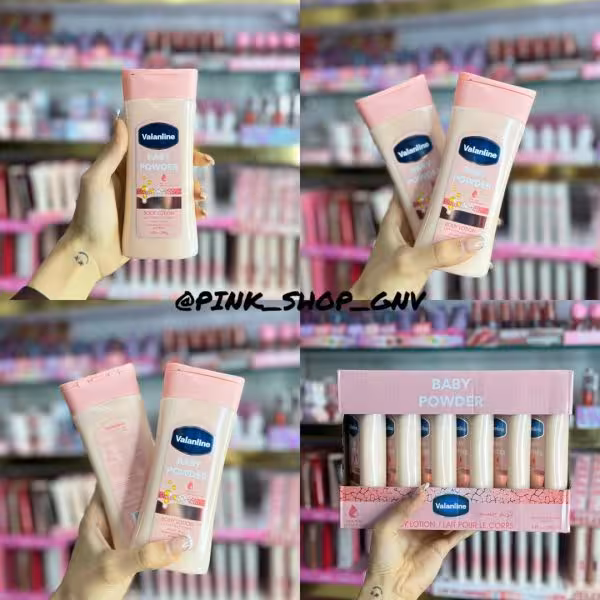 لوسیون بدن وازلین با رایحه بیبی