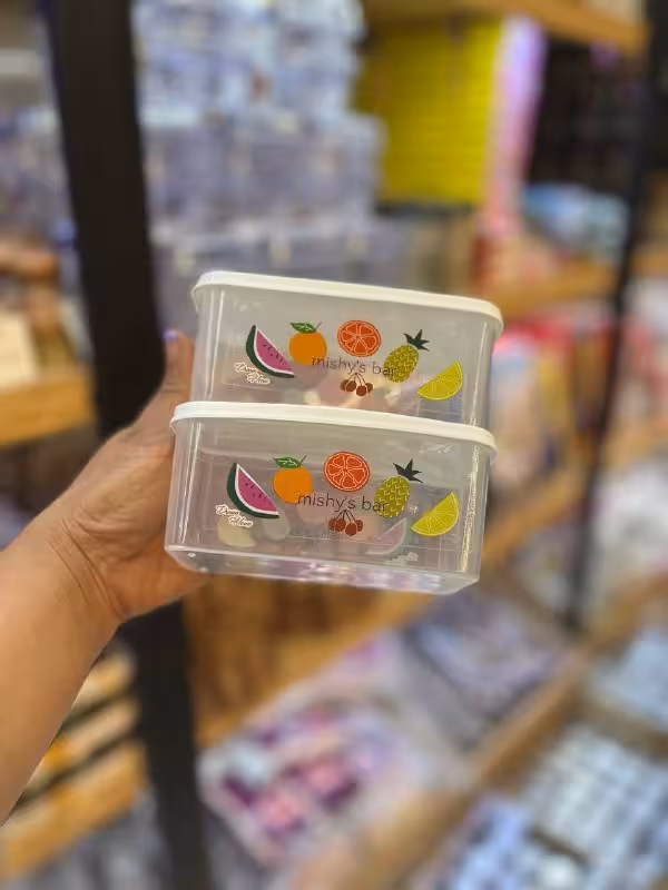 فریزری دوقلو مستطیل چاپدار