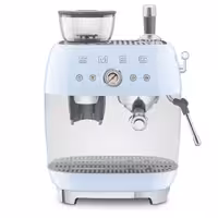 اسپرسوساز با آسیاب اسمگ SMEG مدل EGF03 آبی پاستیلی