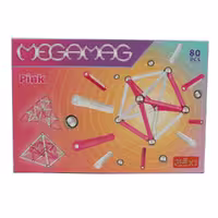 ساختنی مگنت مغناطیسی 80 قطعه مدل Play Magnet