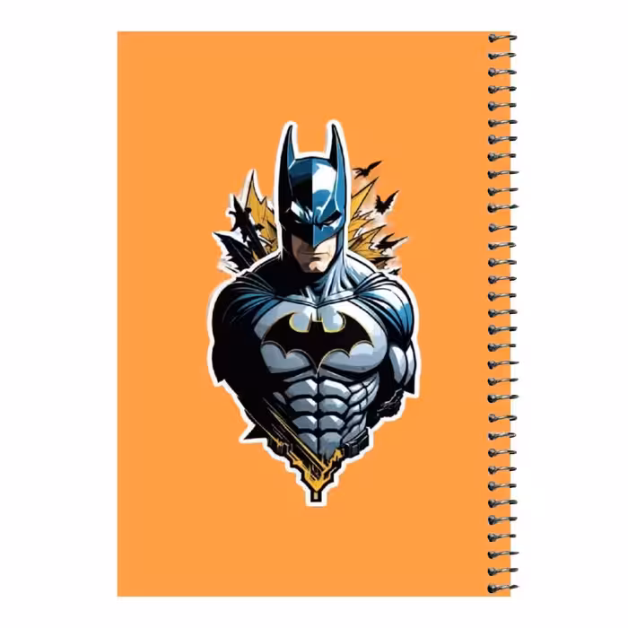 دفتر مشق 80 برگ اس جی مدل بتمن کد 16