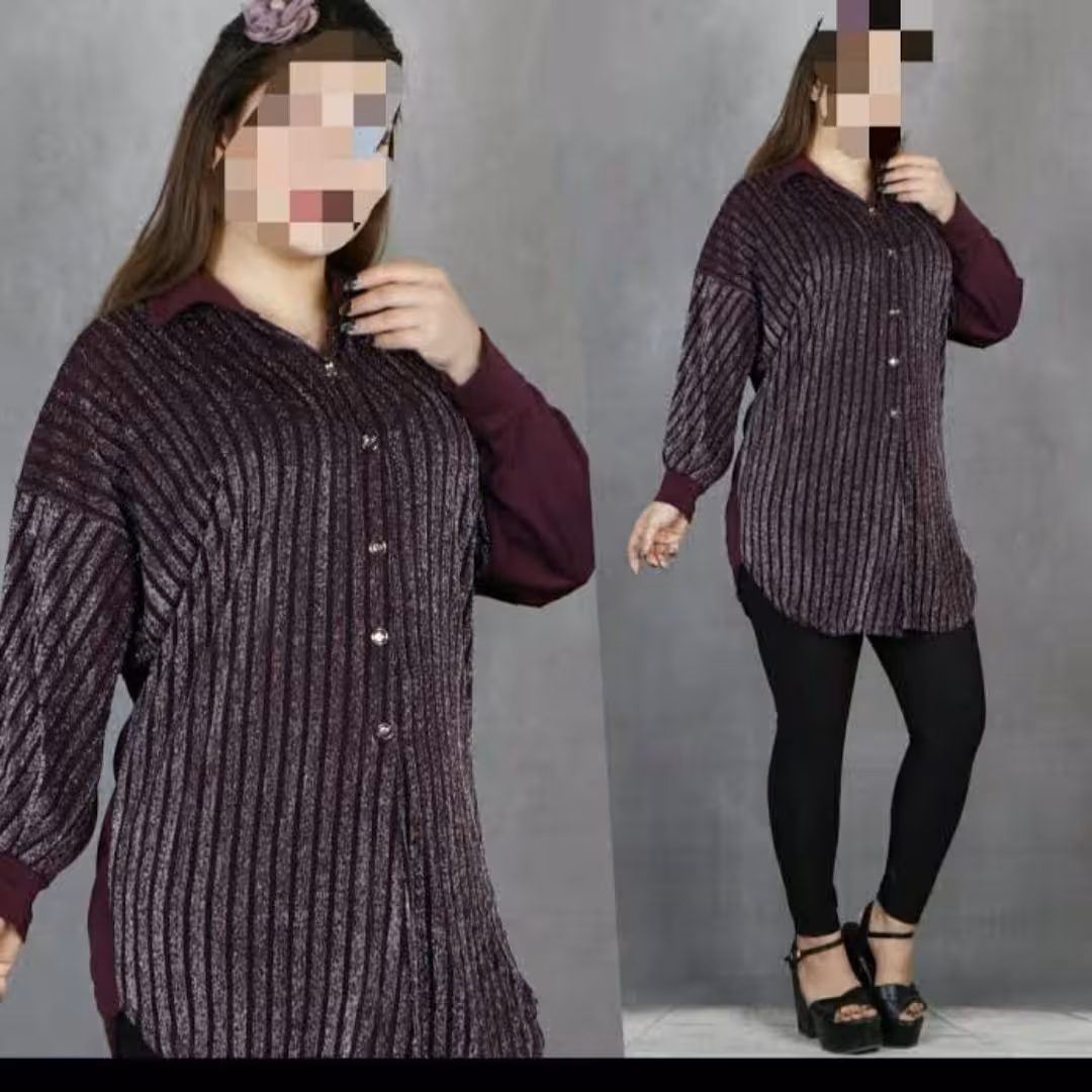 شومیز لمه طرح پانچ