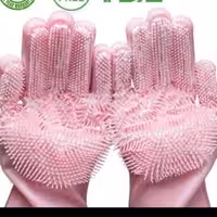 دستکش پرز دار سیلیکونی