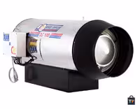 جت‌ هیتر گازی دوموتوره‌‌ نیرو تهویه‌ البرز 2G-100‌