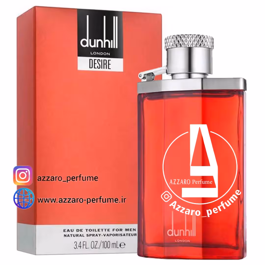 ادکلن مردانه دانهیل دیزایر قرمز حجم 100 میل