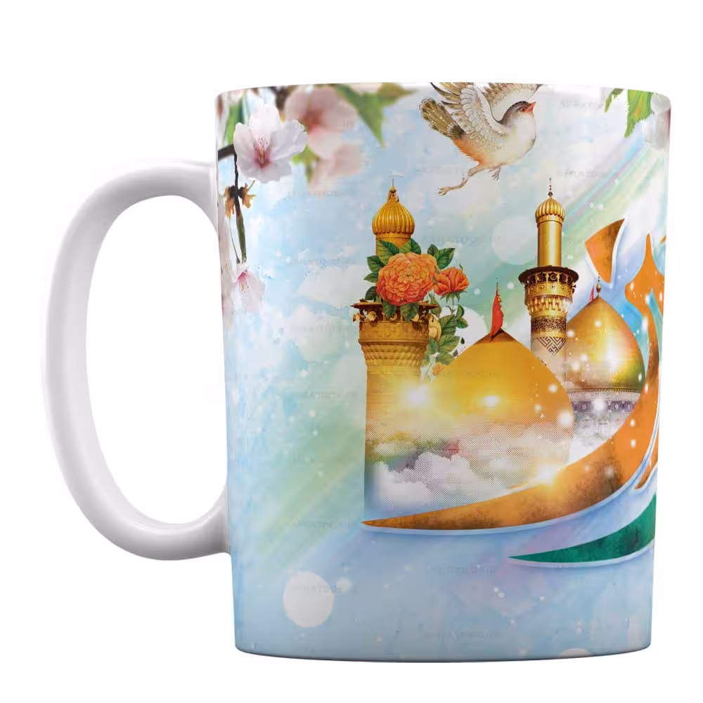 ماگ طرح اعیاد شعبانیه کد 557