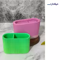 قالب سیلیکونی جا مدادی دو خانه ارتفاع 11 قطر8*18