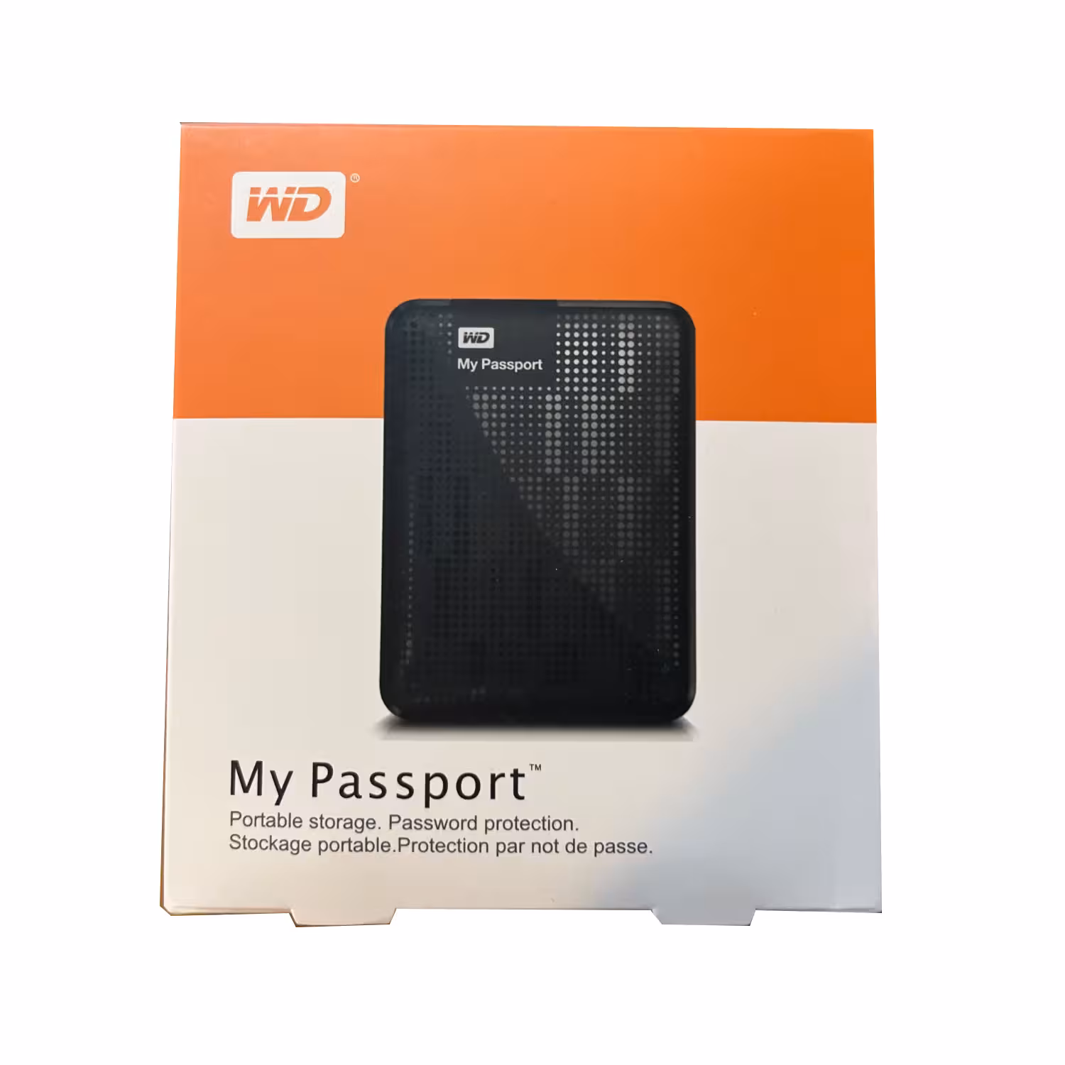 هارد اکسترنال مای پاسپورت ظرفیت 750 گیگابایت یکسال گارانتی نو و آکبند