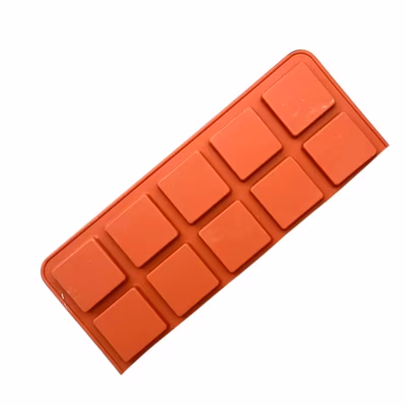 قالب سیلیکونی مربع 4 سانت ارتفاع 1 سانت