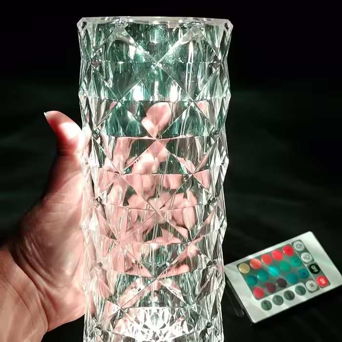 آباژور لمسی واردادتی با 8 طرح رفص نور