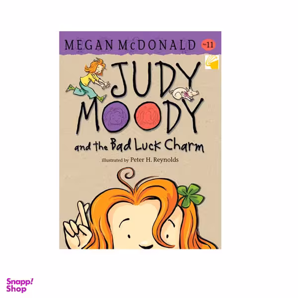 کتاب  JUDY MOODY AND THE BAD LUCK CHARM اثر Megan McDonald انتشارات معیار علم