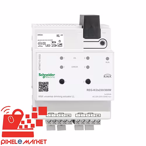 کنترلر دیمر دو کاناله 300 وات اشنایدر | Schneider