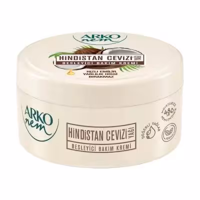 کرم مرطوب‌کننده آرکو ARKO نم nem با عصاره روغن نارگیل CEVIZI حجم 250 میل