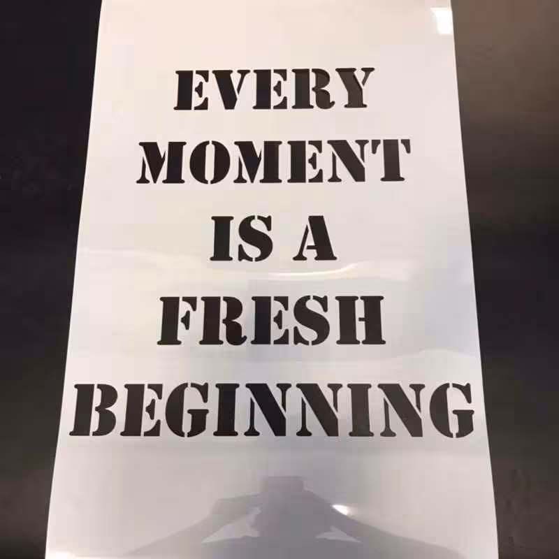 شابلون خط نگاره انگلیسی کد 196