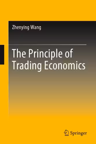 خرید و دانلود نسخه کامل کتاب The Principle Of Trading Economics - Original PDF