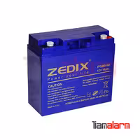 باتری 12 ولت 18 آمپر زد ایکس ZEDIX (مخصوص یو پی اس)