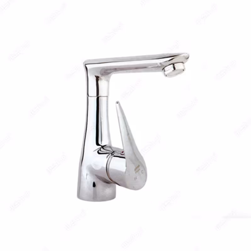 شیر روشویی راسان مدل رابیت کروم