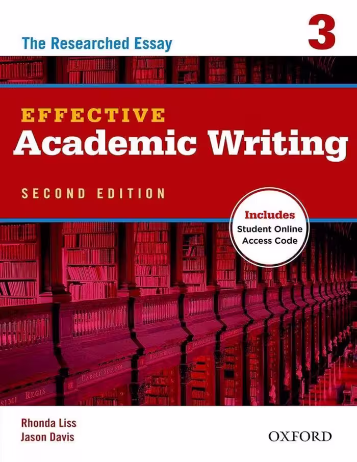 کتاب Effective Academic Writing 3 2nd