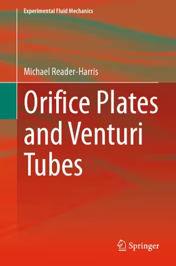 خرید و دانلود نسخه کامل کتاب Orifice Plates and Venturi Tubes
